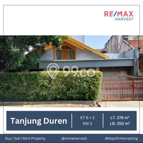 Rumah Kontrakan Jakarta Barat LT 278m2 LB 250m2 Area Tanjung Duren Rumah Kontrakan Jakarta Barat LT 278m2 LB 250m2 Area Tanjung Duren