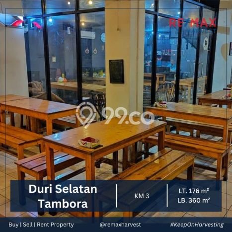 Ruko untuk disewa di Tambora punya LT 210m2 & LB 176m2 harga sewa kompetitif Ruko untuk disewa di Tambora punya LT 210m2 & LB 176m2 harga sewa kompetitif