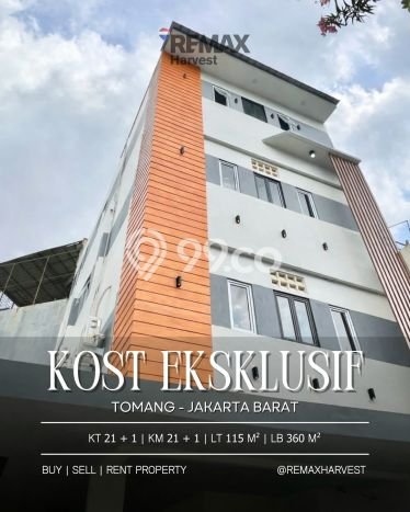 Rumah Kost untuk Dijual di Tomang Punya 21 Kamar Rumah Kost untuk Dijual di Tomang Punya 21 Kamar