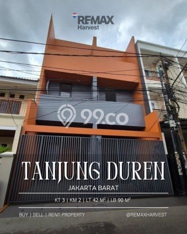 Rumah Modern 3 KT di Tanjung Duren Jakarta Barat Unfurnished Rumah Modern 3 KT di Tanjung Duren Jakarta Barat Unfurnished