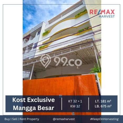 Cocok Untuk Investasi! Dijual Kost di Mangga Besar 32 Kamar Cocok Untuk Investasi! Dijual Kost di Mangga Besar 32 Kamar