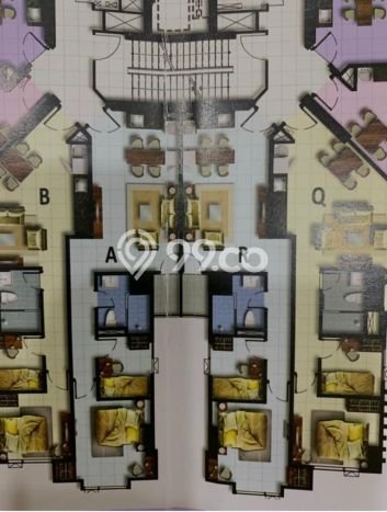 EXCLUSIVE PROPERTY! Apartemen Kawasan Kemayoran, 2 KM, Luas 72m², Area Strategis, Pemandangan Kota EXCLUSIVE PROPERTY! Apartemen Kawasan Kemayoran, 2 KM, Luas 72m², Area Strategis, Pemandangan Kota