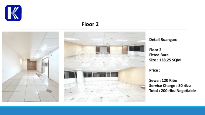 Kantor untuk Disewa di Pusat Jakarta Selatan Luas Bangunan 211m2 Kantor untuk Disewa di Pusat Jakarta Selatan Luas Bangunan 211m2