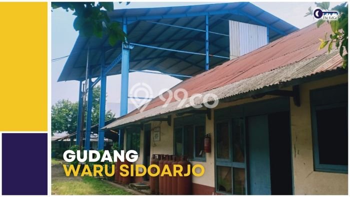 Dijual Gudang di Waru, Sidoarjo Harga Penawaran Spesial Dijual Gudang di Waru, Sidoarjo Harga Penawaran Spesial