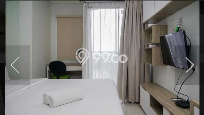 Apartemen Cozy Dijual di Tangerang Spesifikasi 1 KT, 1 KM Apartemen Cozy Dijual di Tangerang Spesifikasi 1 KT, 1 KM