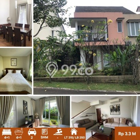 Hunian Mewah LB 250m2 Siap Pakai Desain Elegan di Sentul City, Bogor Hunian Mewah LB 250m2 Siap Pakai Desain Elegan di Sentul City, Bogor