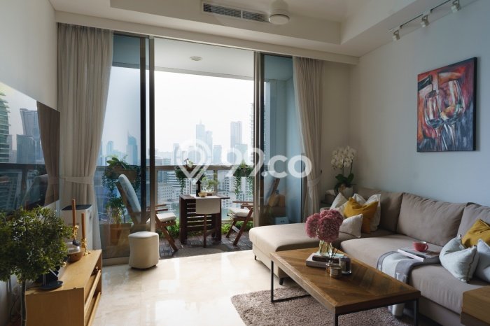 Hunian Apartemen High-Class untuk Dijual di Jakarta Selatan dengan 3 BR & 2 Kamar Mandi Hunian Apartemen High-Class untuk Dijual di Jakarta Selatan dengan 3 BR & 2 Kamar Mandi