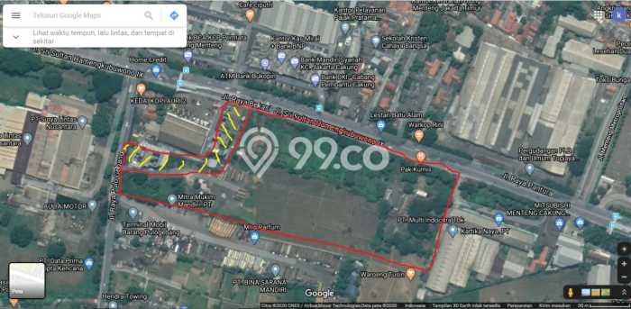 Lahan Strategis di Cakung Dijual dengan Luas 49524m2 Lahan Strategis di Cakung Dijual dengan Luas 49524m2