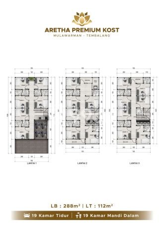 Peluang Investasi! Kost Dijual di Tembalang, Semarang, 11 KT, 11 KM, Luas 175m2 Peluang Investasi! Kost Dijual di Tembalang, Semarang, 11 KT, 11 KM, Luas 175m2