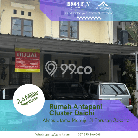 Dijual Rumah Premium dengan Fasilitas Sekitar Lengkap di Antapani, Bandung Dijual Rumah Premium dengan Fasilitas Sekitar Lengkap di Antapani, Bandung