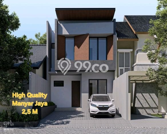 Rumah Minimalis 4 Kamar LT 90m2 di Manyar Rumah Minimalis 4 Kamar LT 90m2 di Manyar