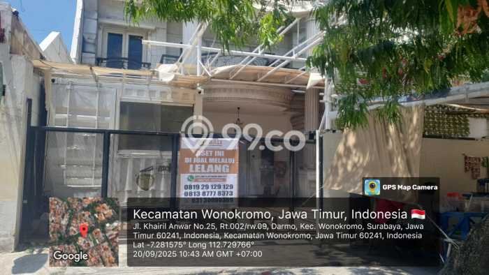 Ready to Use! Premium House LT 654m2 Desain Modern di Raya Darmo Ready to Use! Premium House LT 654m2 Desain Modern di Raya Darmo