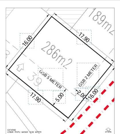 Tanah Dijual di Tangerang Seluas 286m2 Strategis Tanah Dijual di Tangerang Seluas 286m2 Strategis