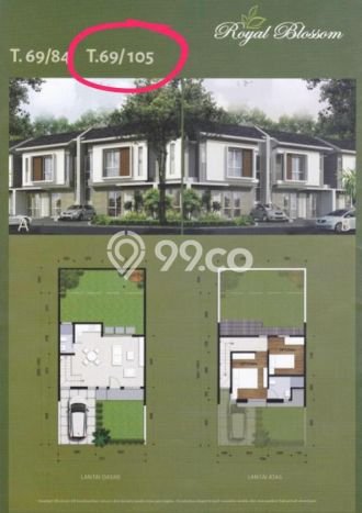 Rumah Modern 2 KT LT 105m2 di BSD Rumah Modern 2 KT LT 105m2 di BSD