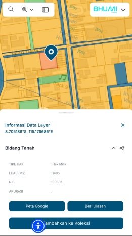 Tanah Disewa Strategis di Badung Luas 1485m2 Tanah Disewa Strategis di Badung Luas 1485m2