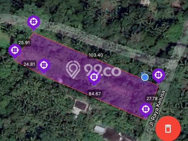 Jual Tanah di Ubud, Luas 2890m2m², Akses Strategis Jual Tanah di Ubud, Luas 2890m2m², Akses Strategis