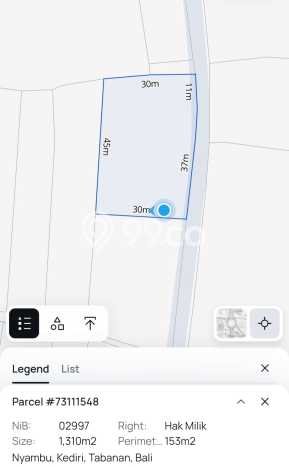 Tanah Lokasi Strategis di , Luas 131000m2m², Akses ke Fasilitas Umum, Akses Tabanan, Tabanan Tanah Lokasi Strategis di , Luas 131000m2m², Akses ke Fasilitas Umum, Akses Tabanan, Tabanan