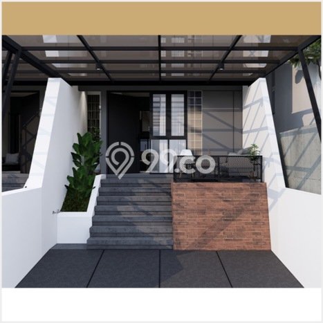 Rumah Minimalis 3 Kamar LT 103m2 di Cisaranten Rumah Minimalis 3 Kamar LT 103m2 di Cisaranten