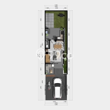 Rumah Modern 3 KT di Cisarua Bandung Unfurnished Rumah Modern 3 KT di Cisarua Bandung Unfurnished