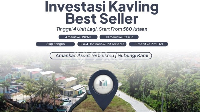 Tanah Kavling di Jatinangor Dijual dengan Luas 115m2 Tanah Kavling di Jatinangor Dijual dengan Luas 115m2