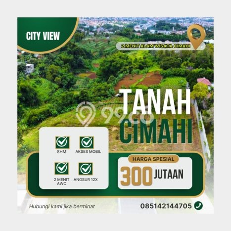 Untuk Dijual Tanah 115m2 di Cimahi, Bandung Untuk Dijual Tanah 115m2 di Cimahi, Bandung