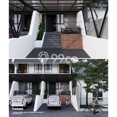 Rumah Modern 3 Kamar LT 144m2 di Bandung Kota Rumah Modern 3 Kamar LT 144m2 di Bandung Kota