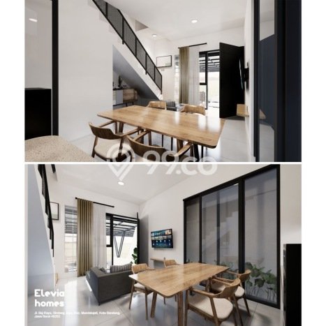 Rumah Modern 3 Kamar LT 144m2 di Bandung Kota Rumah Modern 3 Kamar LT 144m2 di Bandung Kota