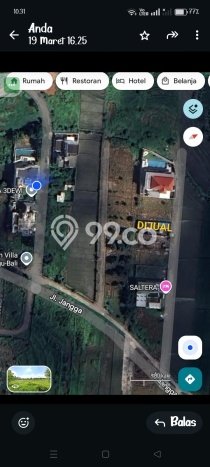 Dijual Tanah Lokasi Kedungu, Tabanan Seluas 259m2 Dijual Tanah Lokasi Kedungu, Tabanan Seluas 259m2
