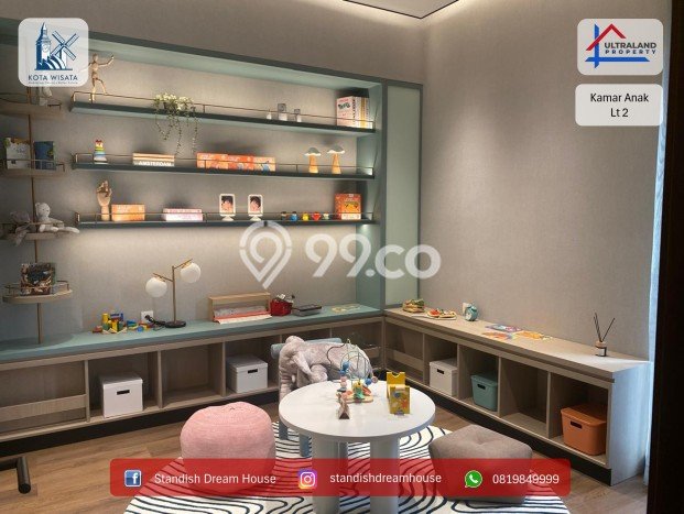 Rumah Elit LB 435m2 Siap Pakai Desain Elegan di Kota Wisata, Bogor Rumah Elit LB 435m2 Siap Pakai Desain Elegan di Kota Wisata, Bogor