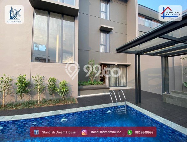 Rumah Elit LB 435m2 Siap Pakai Desain Elegan di Kota Wisata, Bogor Rumah Elit LB 435m2 Siap Pakai Desain Elegan di Kota Wisata, Bogor