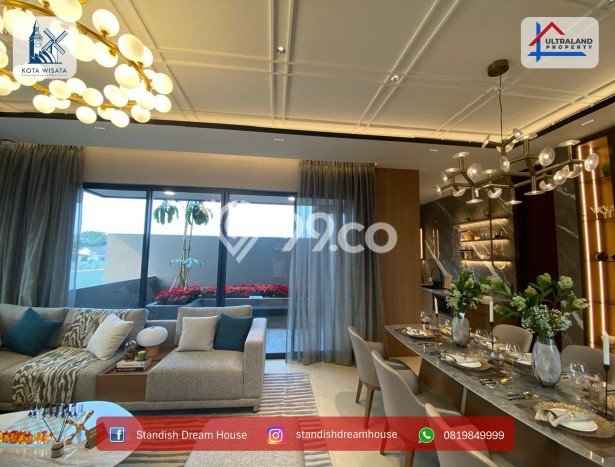 Rumah Elit LB 435m2 Siap Pakai Desain Elegan di Kota Wisata, Bogor Rumah Elit LB 435m2 Siap Pakai Desain Elegan di Kota Wisata, Bogor
