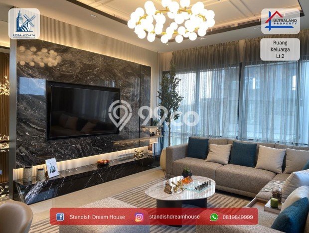Rumah Elit LB 435m2 Siap Pakai Desain Elegan di Kota Wisata, Bogor Rumah Elit LB 435m2 Siap Pakai Desain Elegan di Kota Wisata, Bogor