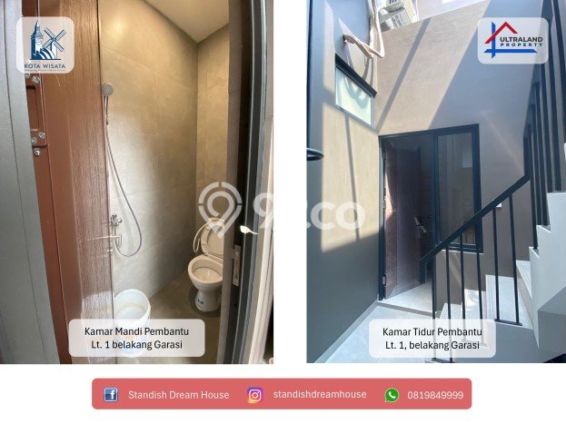 Rumah Mewah LB 332m2 Siap Huni Desain Elegan di Kota Wisata, Bogor Rumah Mewah LB 332m2 Siap Huni Desain Elegan di Kota Wisata, Bogor