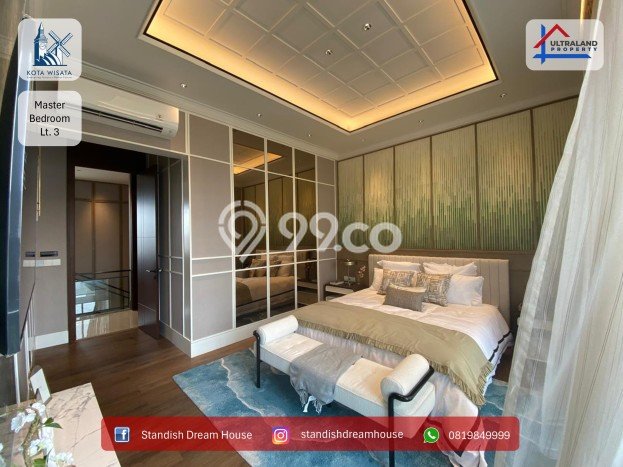 Rumah Mewah LB 332m2 Siap Huni Desain Elegan di Kota Wisata, Bogor Rumah Mewah LB 332m2 Siap Huni Desain Elegan di Kota Wisata, Bogor