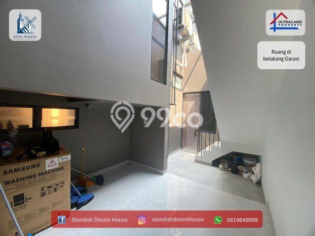 Rumah Mewah LB 332m2 Siap Huni Desain Elegan di Kota Wisata, Bogor Rumah Mewah LB 332m2 Siap Huni Desain Elegan di Kota Wisata, Bogor