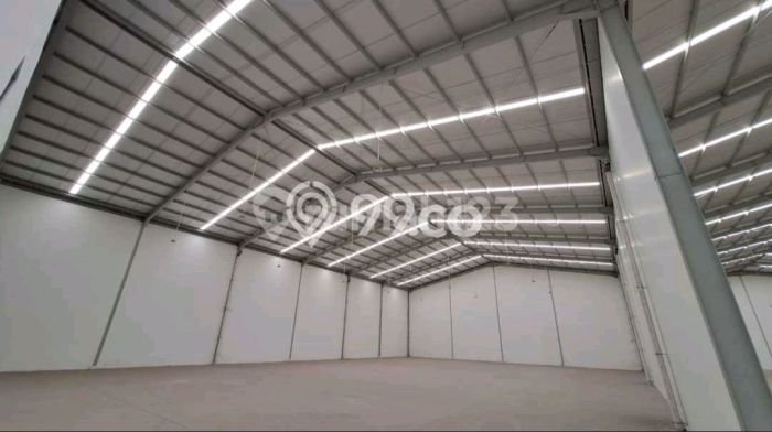 Unit Gudang Dijual di Legok Tangerang 1896m2 Unit Gudang Dijual di Legok Tangerang 1896m2