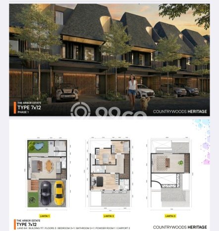 Hunian Cantik Minimalis Lb 117m2 di Ciputat Timur, Tangerang Selatan Hunian Cantik Minimalis Lb 117m2 di Ciputat Timur, Tangerang Selatan