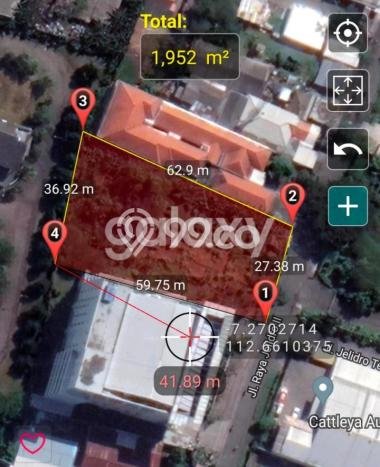 Tanah Komersial Dijual di Sambikerep Surabaya 1830m2 Tanah Komersial Dijual di Sambikerep Surabaya 1830m2