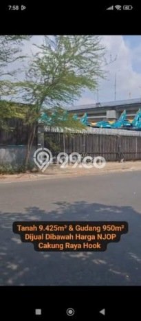 Dijual! Gudang di Jakarta Garden City Jakarta Timur LT 9425m2 / LB 950m2 Kawasan Strategis Dijual! Gudang di Jakarta Garden City Jakarta Timur LT 9425m2 / LB 950m2 Kawasan Strategis