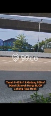 Dijual! Gudang di Jakarta Garden City Jakarta Timur LT 9425m2 / LB 950m2 Kawasan Strategis Dijual! Gudang di Jakarta Garden City Jakarta Timur LT 9425m2 / LB 950m2 Kawasan Strategis