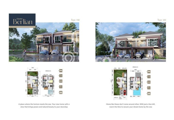 Rumah Modern 4 KT LT 112m2 di Batam Centre Rumah Modern 4 KT LT 112m2 di Batam Centre