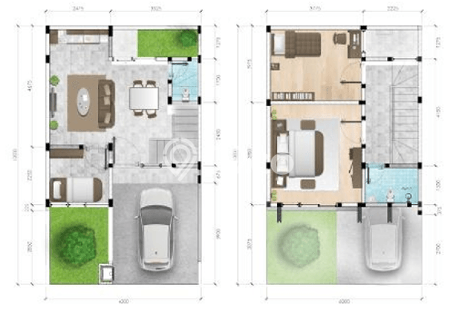 Rumah Strategis Modern Lb 67m2 di Sepatan Timur, Tangerang Rumah Strategis Modern Lb 67m2 di Sepatan Timur, Tangerang