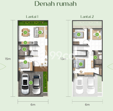 Hunian Nyaman Asri 3 KT Siap Pakai di Semanan Jakarta Barat Hunian Nyaman Asri 3 KT Siap Pakai di Semanan Jakarta Barat