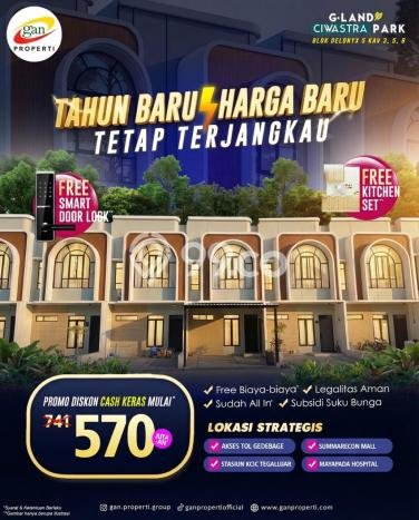 Siap Huni Rumah Minimalis & Modern LB 60m2 di Ciwastra Siap Huni Rumah Minimalis & Modern LB 60m2 di Ciwastra