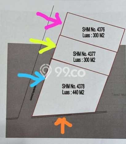 Tanah Kavling Dijual di Badung dengan Spesifikasi 1050m2 Tanah Kavling Dijual di Badung dengan Spesifikasi 1050m2