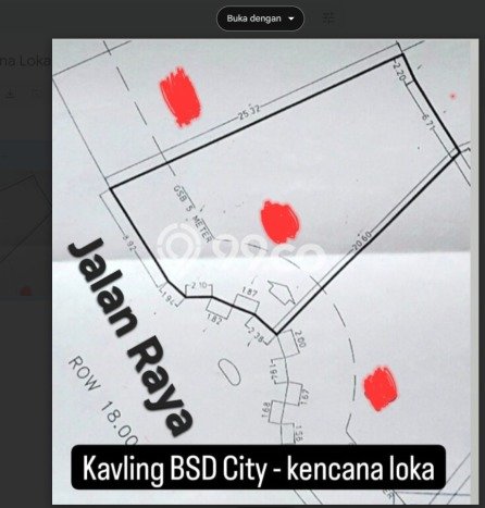 Tanah Kavling untuk Dijual di BSD Tangerang Selatan 316m2 Tanah Kavling untuk Dijual di BSD Tangerang Selatan 316m2