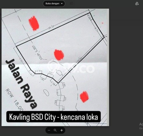 Tanah Kavling untuk Dijual di BSD Tangerang Selatan 316m2 Tanah Kavling untuk Dijual di BSD Tangerang Selatan 316m2