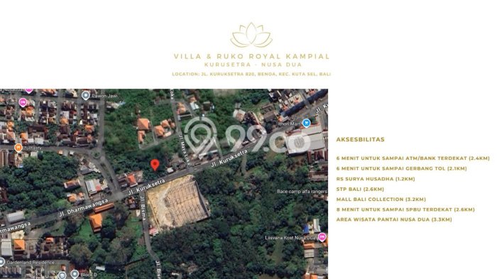 Rumah Strategis di Kuta Selatan, Akses ke Kuta Selatan, Badung, Badung - 3 KT Rumah Strategis di Kuta Selatan, Akses ke Kuta Selatan, Badung, Badung - 3 KT