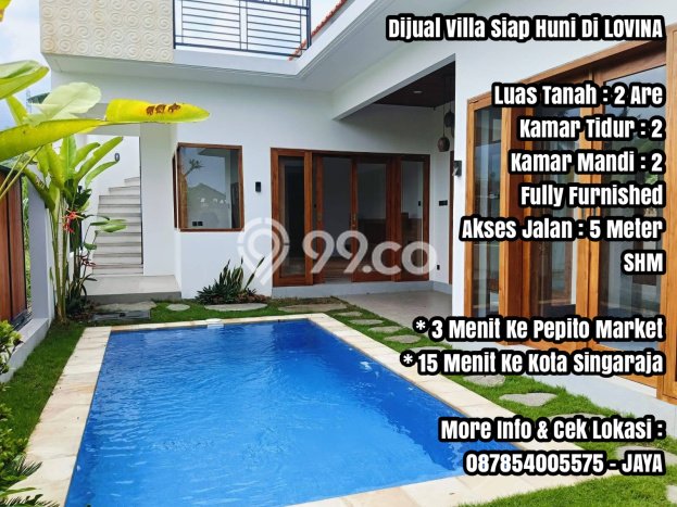 Vila di Buleleng, Luas 200m2m², Cocok untuk hunian keluarga Vila di Buleleng, Luas 200m2m², Cocok untuk hunian keluarga