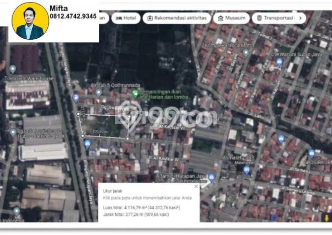 Tanah Kavling untuk Dijual di Medan Satria Bekasi 4000m2 Tanah Kavling untuk Dijual di Medan Satria Bekasi 4000m2